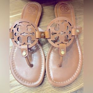 Tory Burch Miller Leather Sandals